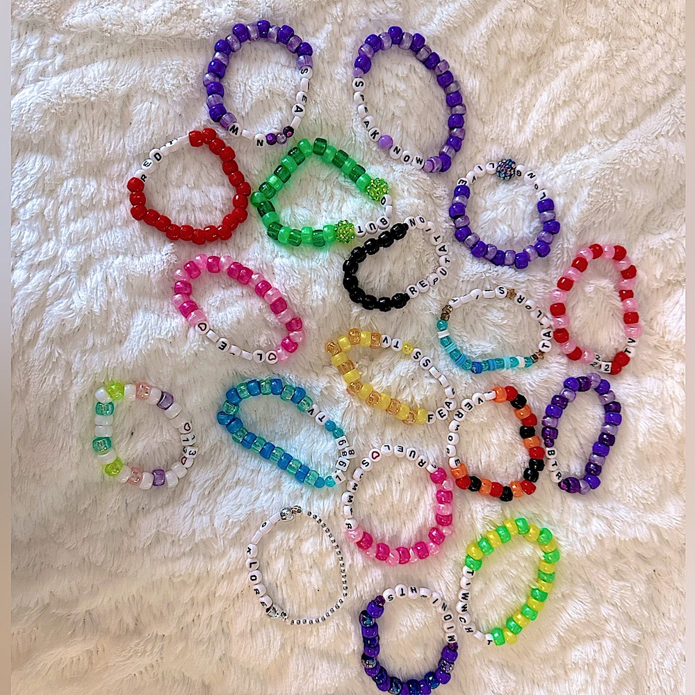 Taylor swift bracelets!!! (3 pack)